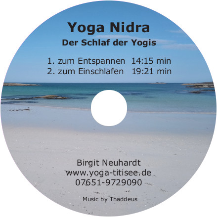 CD-Cover yoga nidra